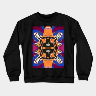 Turkish Iznik Pattern Crewneck Sweatshirt